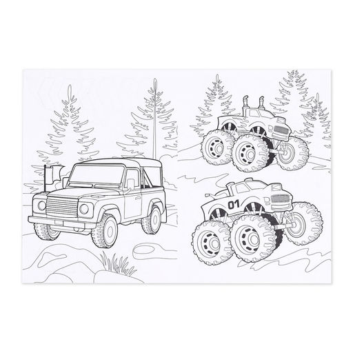 Раскраски набор Для мальчиков, 4 шт. по 16 стр., формат А4 - Буква-ленд фото 4