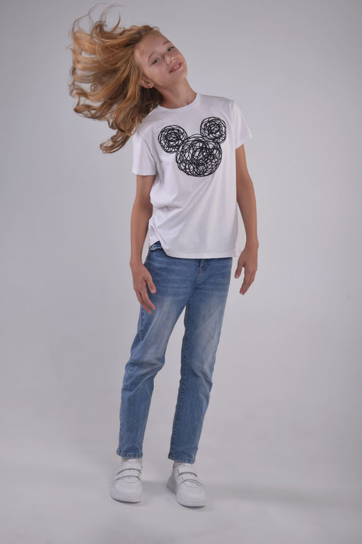 Футболка детская для девочек Kiki арт.6173812