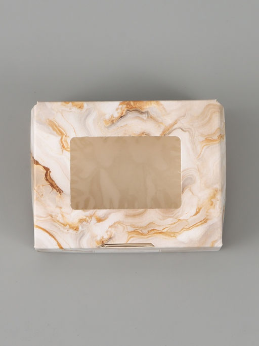 Цена за 5 шт. Коробка складная «Мрамор», 10 × 8 × 3.5 см