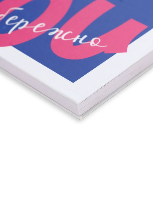 Ежедневник А5, 80 листов в твердой обложке на гребне Люби - Artfox фото 4