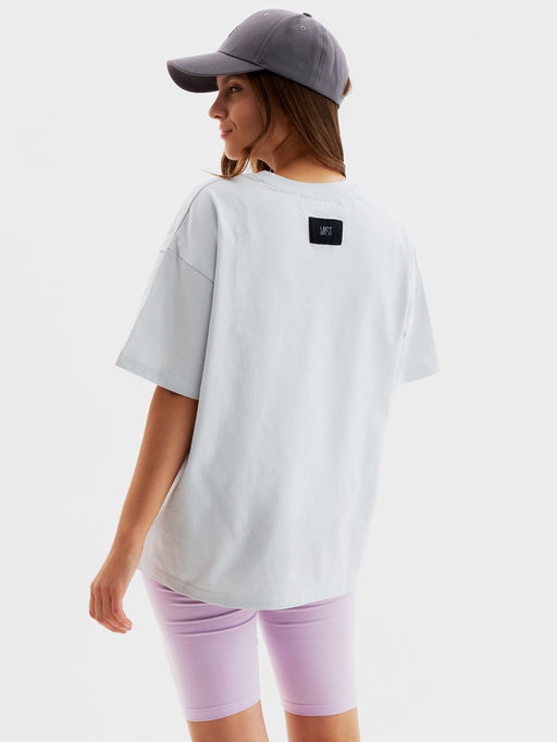 Футболка женская MIST Dream, серая, размер XL (48-50)