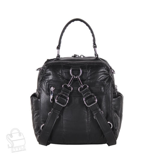 Рюкзак женский 69013-24 black  Velina Fabbiano - Safenta в Новосибирске