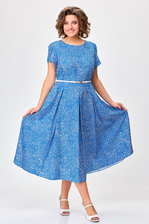 Блуза Swallow 803.2 черный+серебряный узор фото 1158