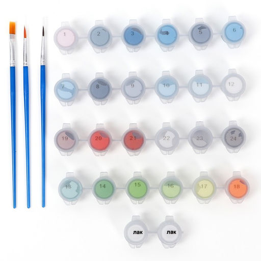 Картина по номерам на холсте с подрамником Лилии 40 50 см - Школа талантов фото 5