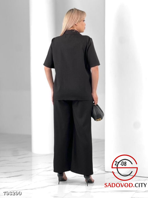 стильный костюм двойка (штаны+рубкашка) - Bruno фото 4