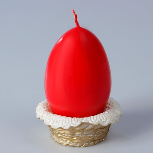 Декоративная свеча Пасхальное яйцо в лукошке - Simaland фото 3
