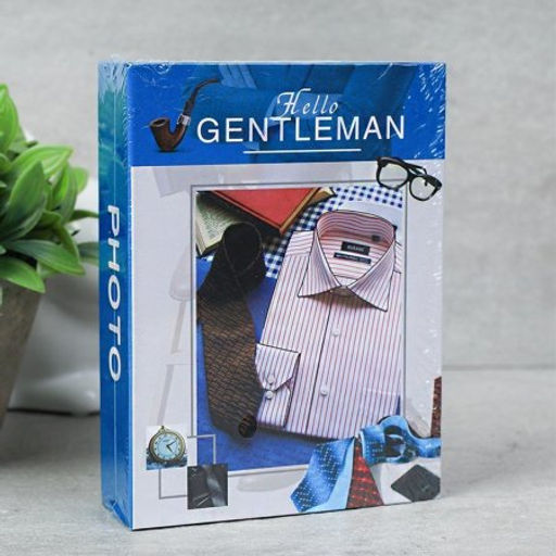 Фотоальбом 100 фото 10х15 Джентльмен / 9556 /уп 96/ (Бордовый) - Галеонтрейд фото 5