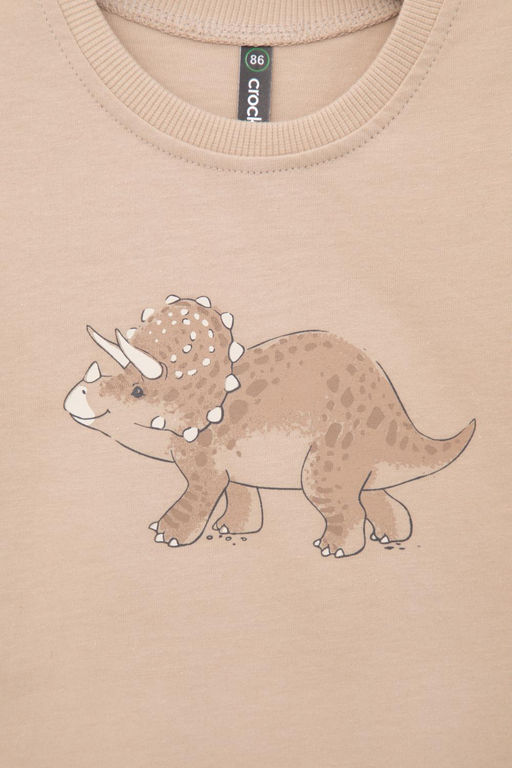 КР 302155/темно-бежевый фуфайка д/мал яс