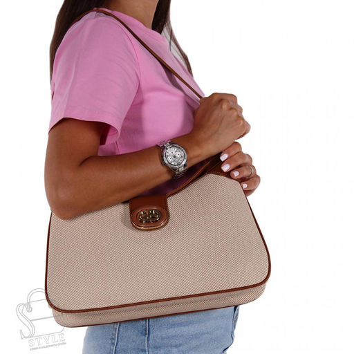 Сумка женская  012309082 beige Crisbella/30 в Новосибирске