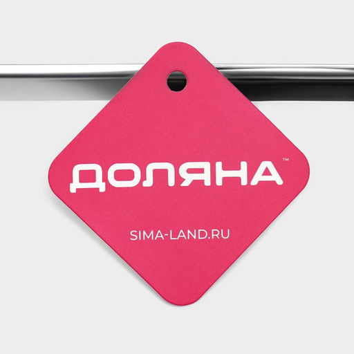 Щипцы кухонные Доляна Chrome, h=33 см нержавеющая сталь, чёрные