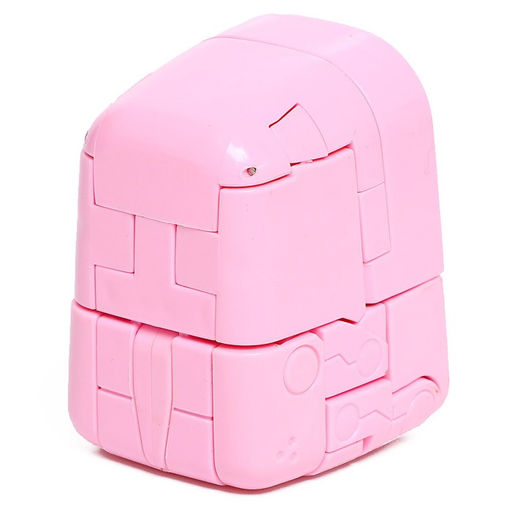 Робот-часы Щенок, трансформируется в будильник, работает от батареек, цвет розовый - IQ BOT фото 7
