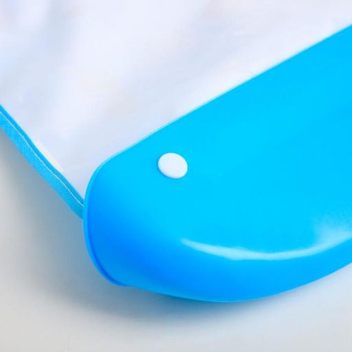 Нагрудник для кормления Батискаф непромокаемый на кнопке, с супер-карманом - Крошка я фото 8