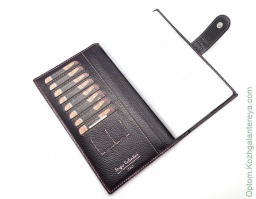 Женская кожаная визитница Sergio Valentini СВ 3222-075  фото 5