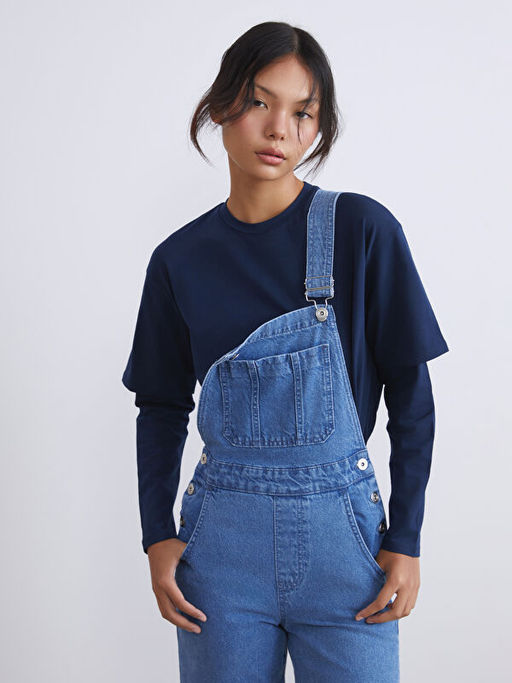 Kare Yaka Kad?n Jean Salopet