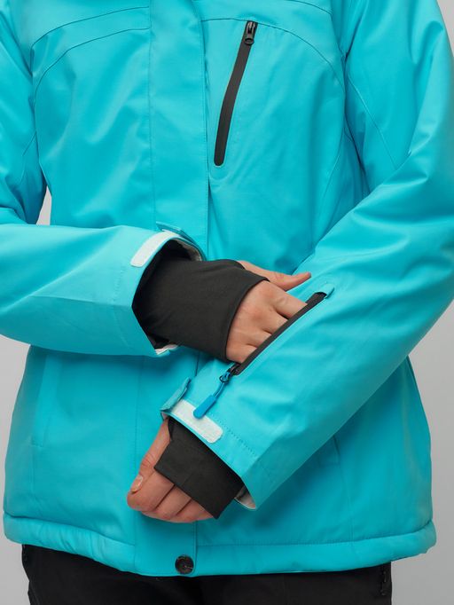 Горнолыжный костюм женский голубого цвета 0507Gl - Chunmai фото 16