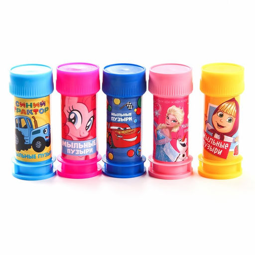 Цена за 5 шт. Мыльные пузыри DISNEY, МИКС 7, 35 мл  фото 8