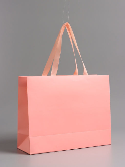 Пакет подарочный ламинированный горизонтальный «Розовый», 32×25×11 см
