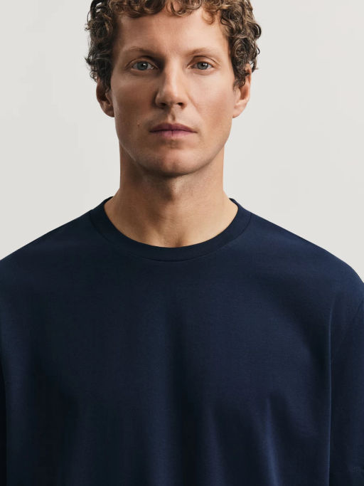 Футболка из смесового хлопка / Zarina  фото 6