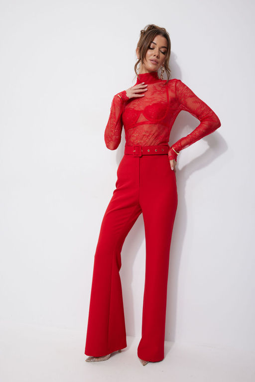 Брюки LYUSHe 4254 красный фото 6