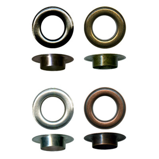 Micron VK-15 Блочка d 15 мм 100 шт №20 под черный никель (без лакового покрытия)