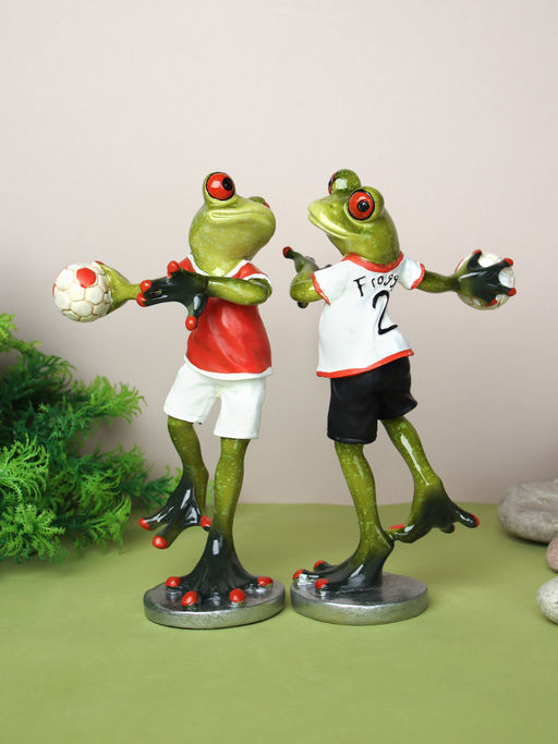 Цена за 2 шт. Фигурка Лягушка спортсмен 18 см / YX29007 /уп 2/24/ - Галеонтрейд фото 4