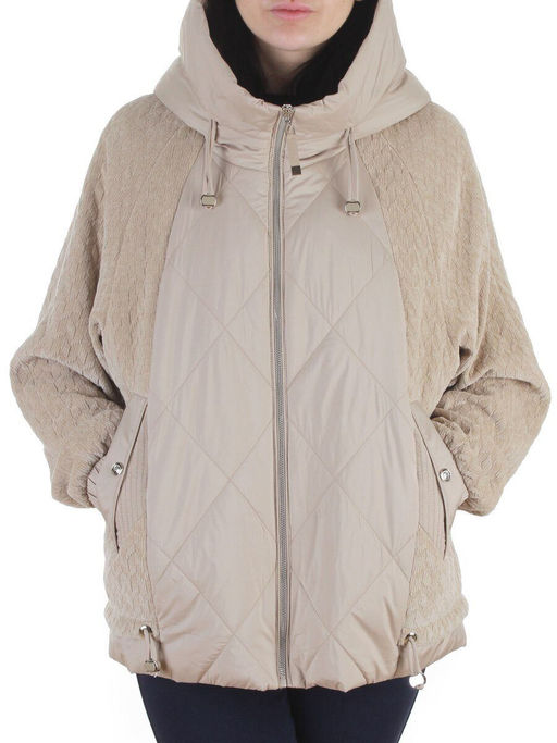 18518 BEIGE Куртка демисезонная женская