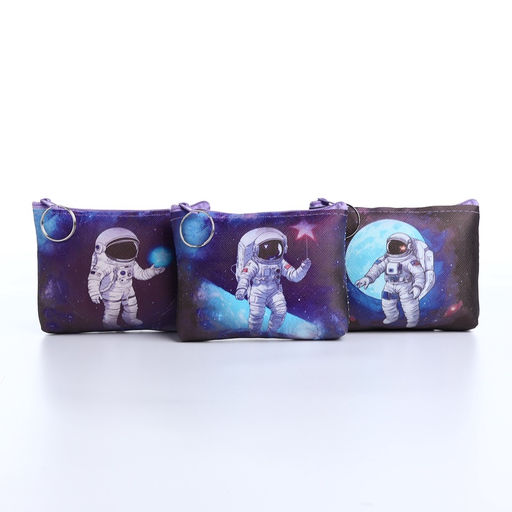Цена за 2 шт. Кошелёк детский «Космос», маленький, монетница, МИКС