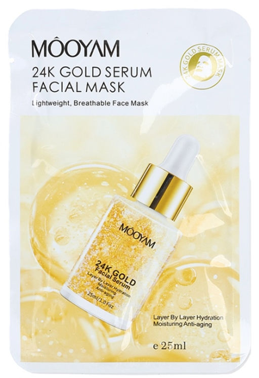 FARRES /BY-006-3/ Маска для лица с золотом (25мл).10