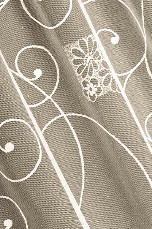 Готовые шторы арт. 227620/160, нежно-кремового цвета, размер 160 см высота х 300 см ширина, на универсальной шторной ленте - Haft фото 2