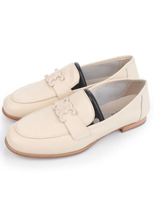 06-PDJ70-2 BEIGE Туфли женские (натуральная кожа) - Фабричный китай фото 4