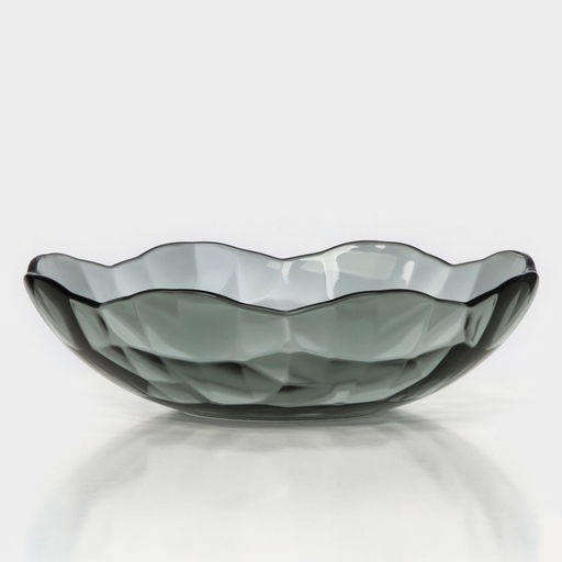 Тарелка стеклянная Black Diamond, d=19 см
