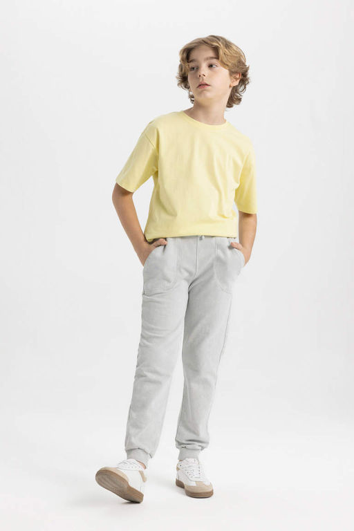 Базовые спортивные штаны для мальчиков - Defacto фото 3