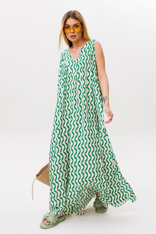 Платье AmberA 1117 зеленый