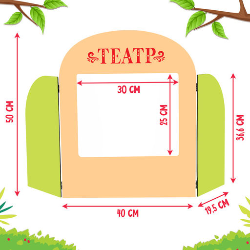Ширма для кукольного театра Театр - Лесная мастерская фото 3