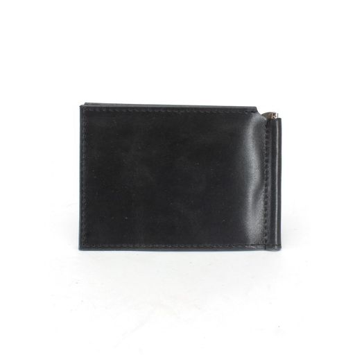 Зажим для купюр Croco-зк-301 (6 карм) натуральная кожа черный пулл-ап (254) 243966 фото 2