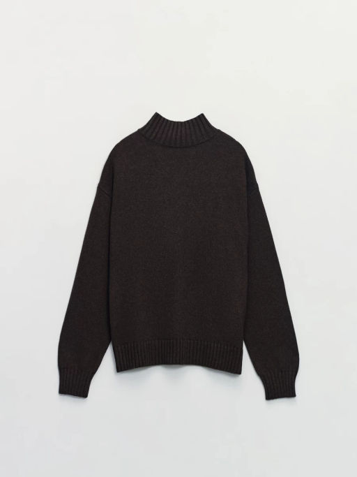 Свитер с высоким горлом с добавлением шерсти / Zarina