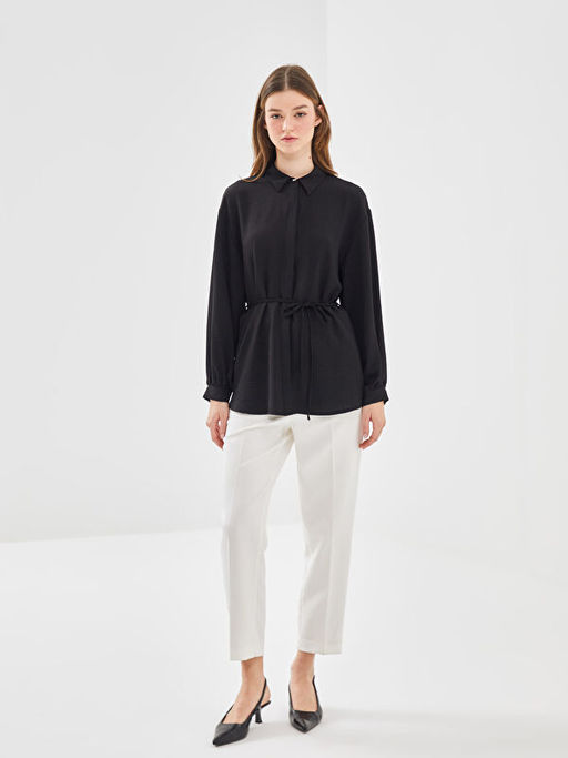 D?z Oversize Kad?n G?mlek Tunik