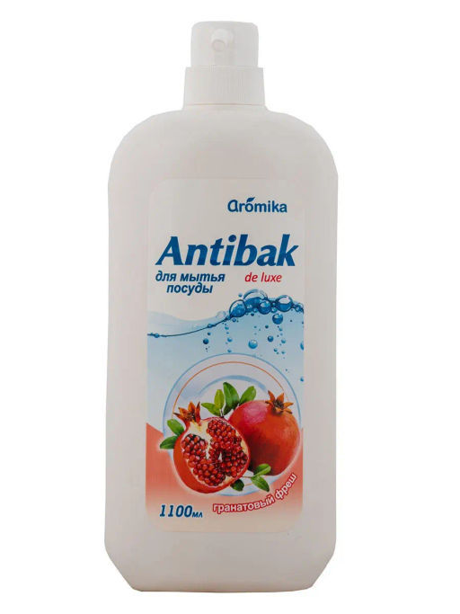 Средство для мытья посуды "ANTIBAK de Luxe" Гранатовый фреш (1,1мл)