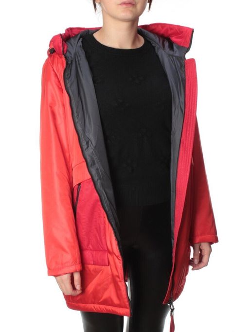 BM-805 RED Куртка демисезонная женская АЛИСА (100 гр. синтепон) - Fashion фото 7