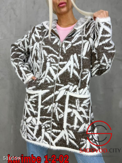 Кардиган удлиненный на молнии - Bruno фото 5