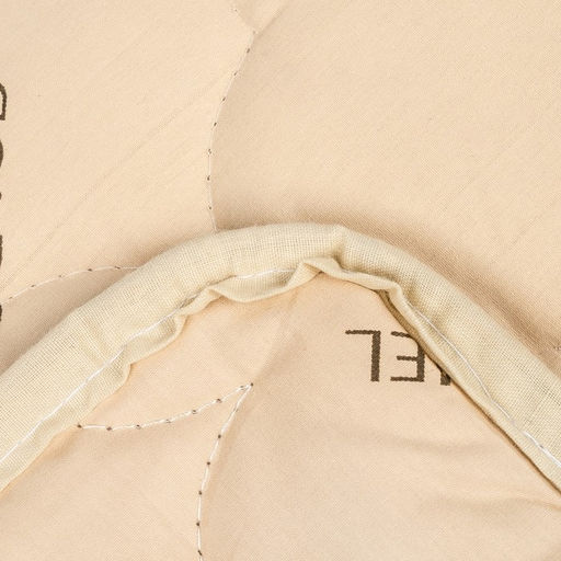 Одеяло всесезонное Адамас Верблюжья шерсть, размер 140х205 5 см, 200гр/м2, чехол тик  фото 3