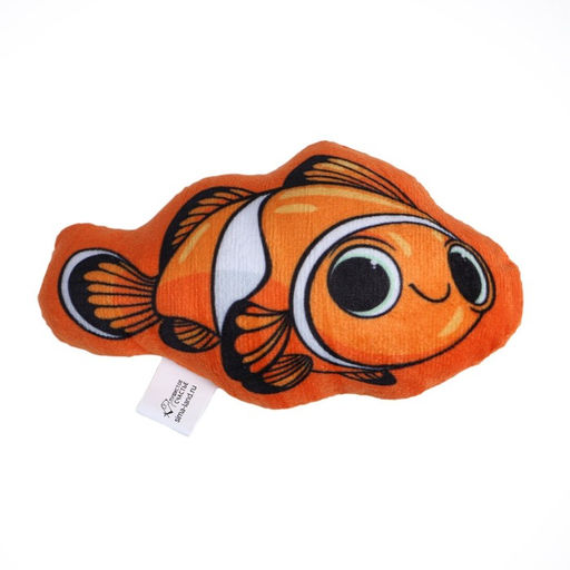 Игрушка для кошек с мятой Рыба-клоун, 13 х 8 см - Пушистое счастье фото 7