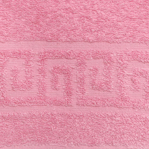 Полотенце махровое с бордюром 50х90 см, цвет фуксия, хлопок 100%, 430г/м2 - Simaland фото 3