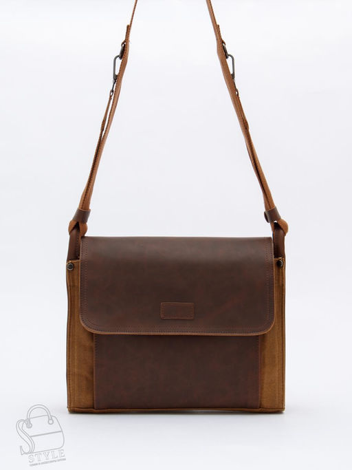 Сумка мужская 1097NK brown Naierlanke - S-style фото 3