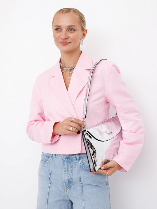 Сумка 98214-2 silver Velina Fabbiana-Safenta