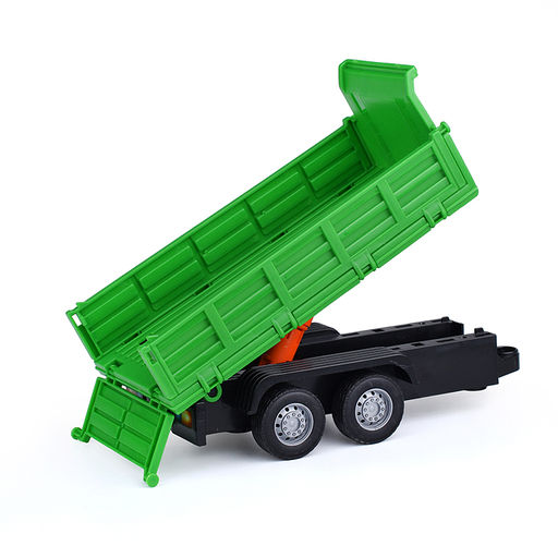 Машина "Лесовоз" на батарейках, в коробке