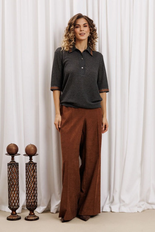 Костюм Gizart 5441 серый, коричневый