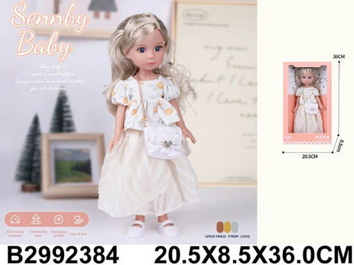 Кукла 35см (2992384) в коробке 36*8,5*20,5см