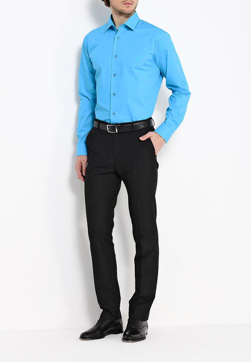 Сорочка мужская длинный рукав GREG 220/139/BRT/Z  фото 4