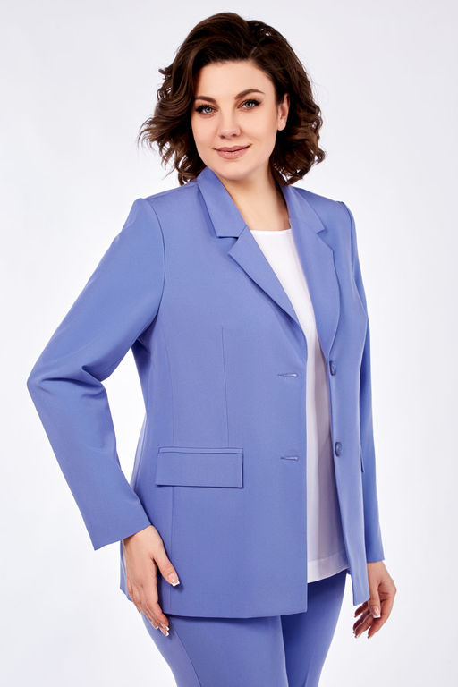 Костюм Olga Style С828 голубой